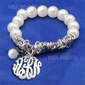 Monogram Bracelet Hand Mad..