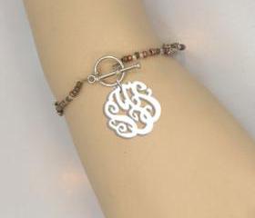 Monogram Bracelet Acrylic Monogram