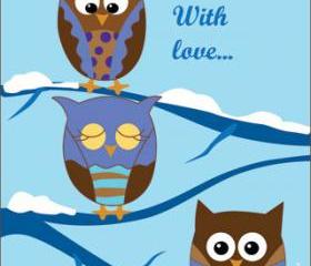 Card, Single Side, Birthday, Valentines, Party, Invitation, Gift, Holliday, Occasion